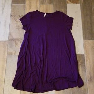 Tee shirt dress with pockets